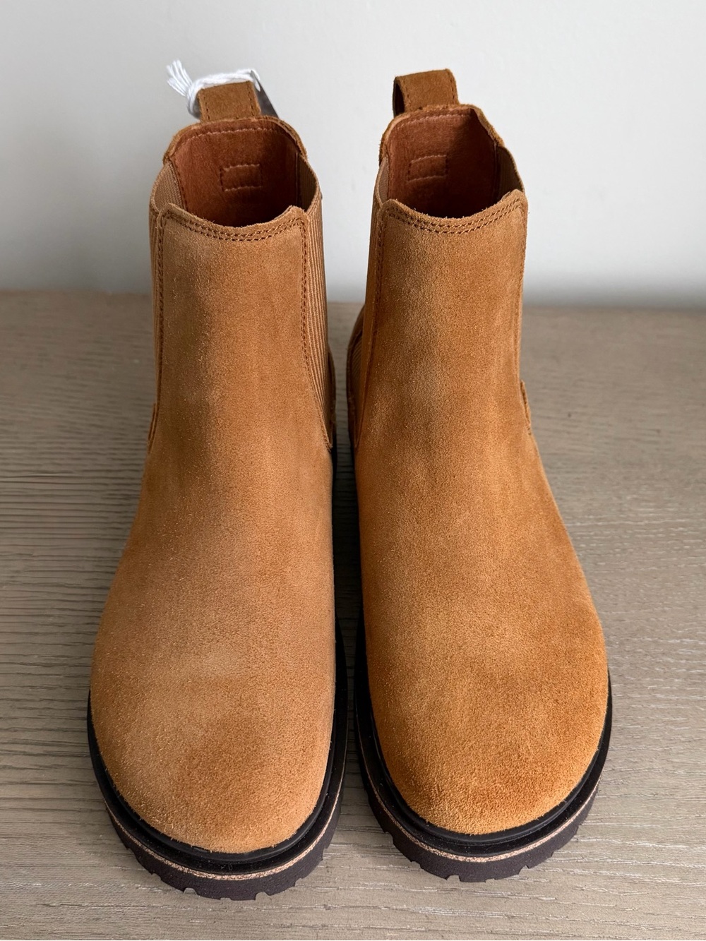 NWT Birkenstock Highwood Suede Chelsea Boots Mink EU 40 / US W9 M7